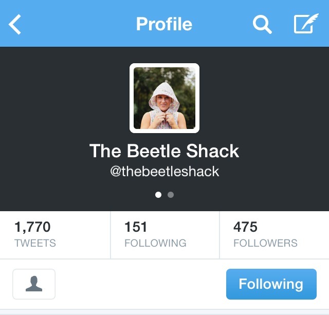 Numbers Don't Count: The Beetle Shack Twitter