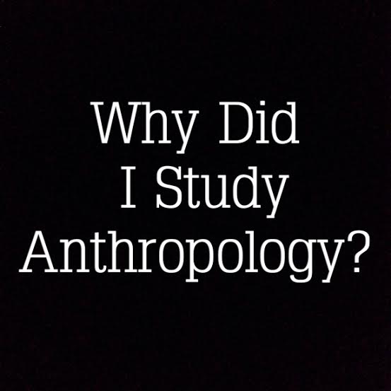 Why Did I Study Anthropology?
