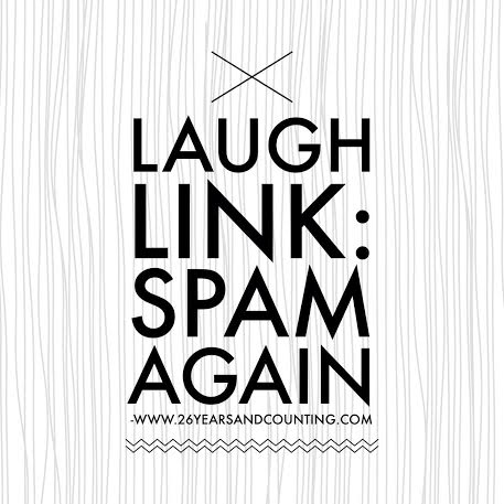 Laugh Link Spam Again