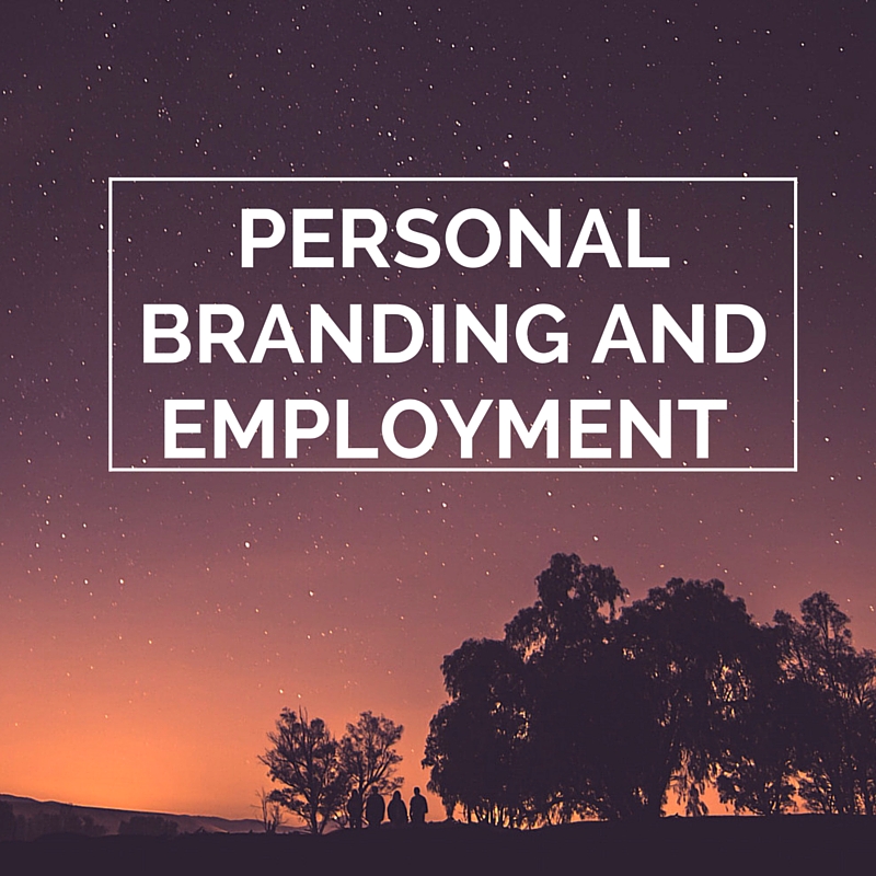 Personal branding and employment