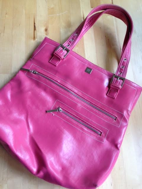 Pink Handbag front