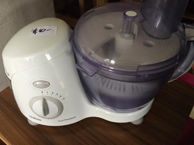 Food processor for $10 at a garage sale