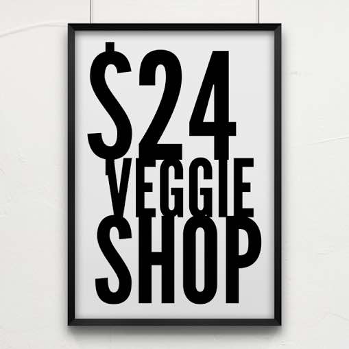 $24 Fruit and Veggie Shop