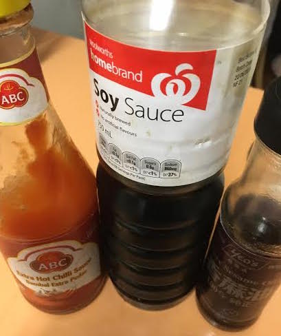 Ingredients For Asian Style Spicy Dipping Sauce