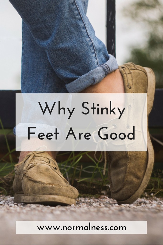 Why Stinky Feet Are Good