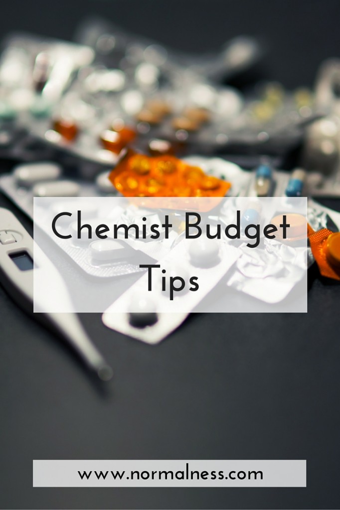 Chemist Budget Tips