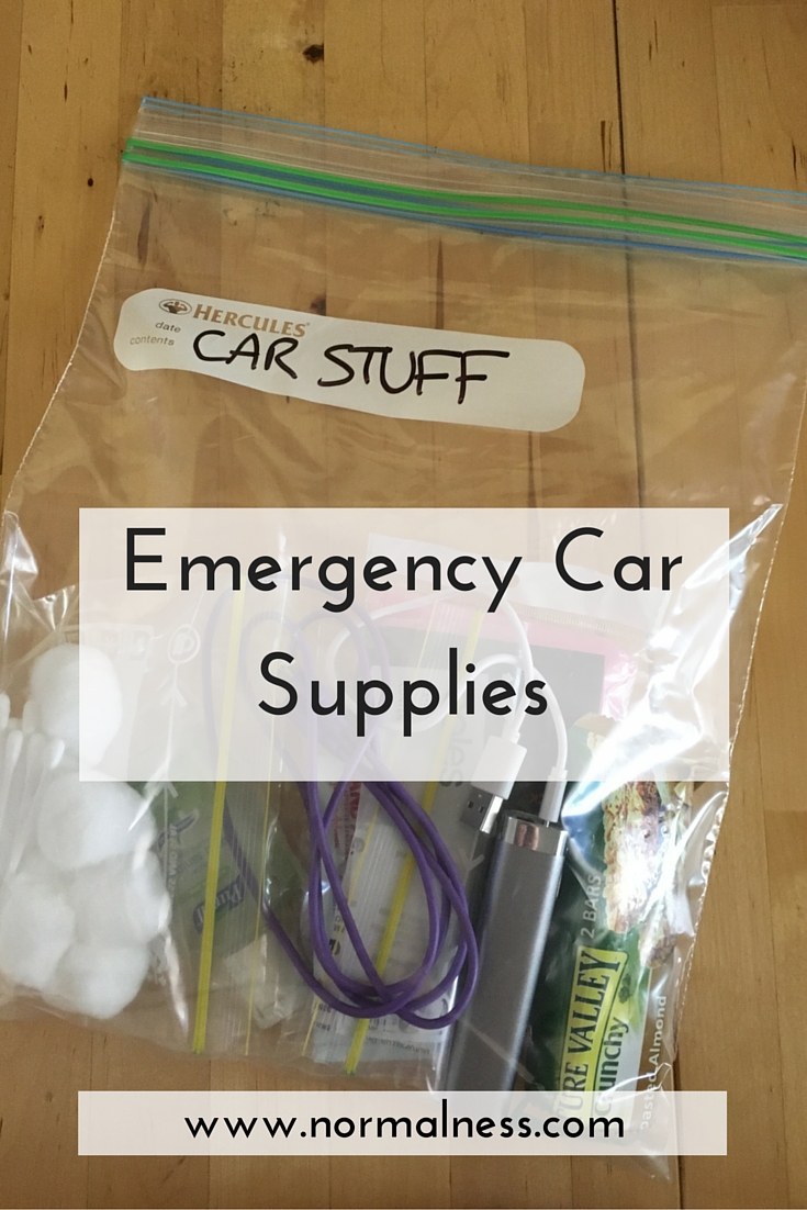 Emergency Car Supplies