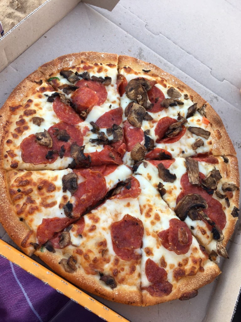 Americano pizza