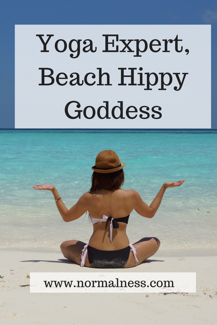 Yoga Expert, Beach Hippy Goddess