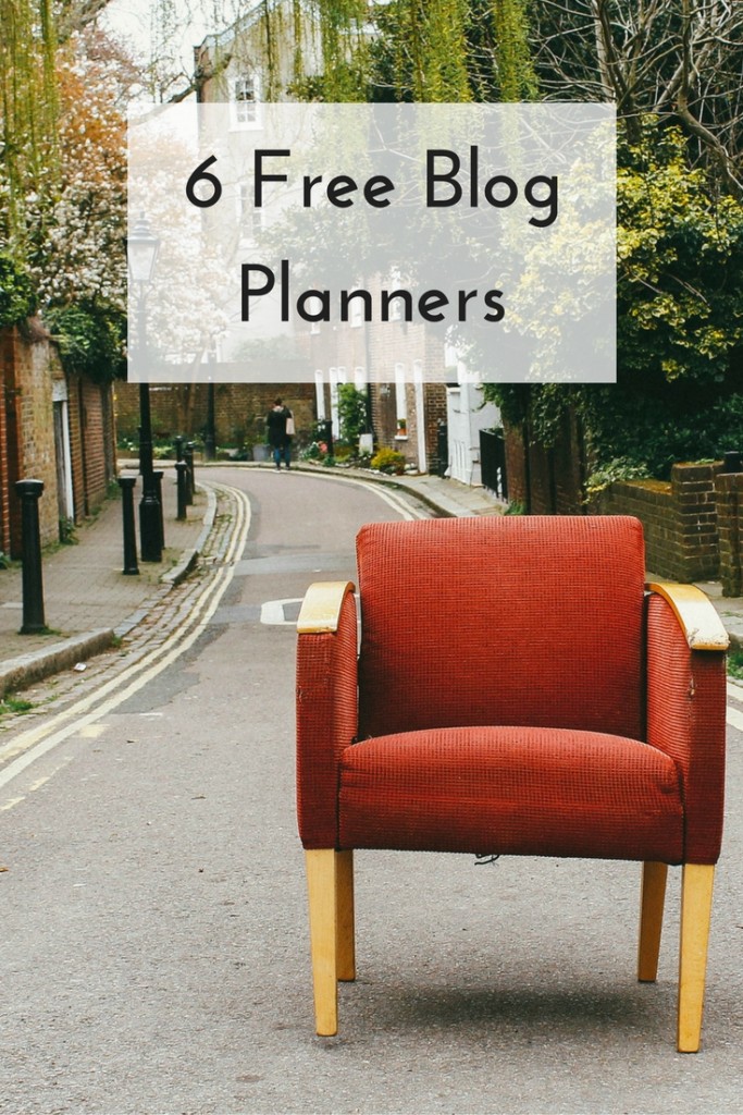 6 Free Blog Planners