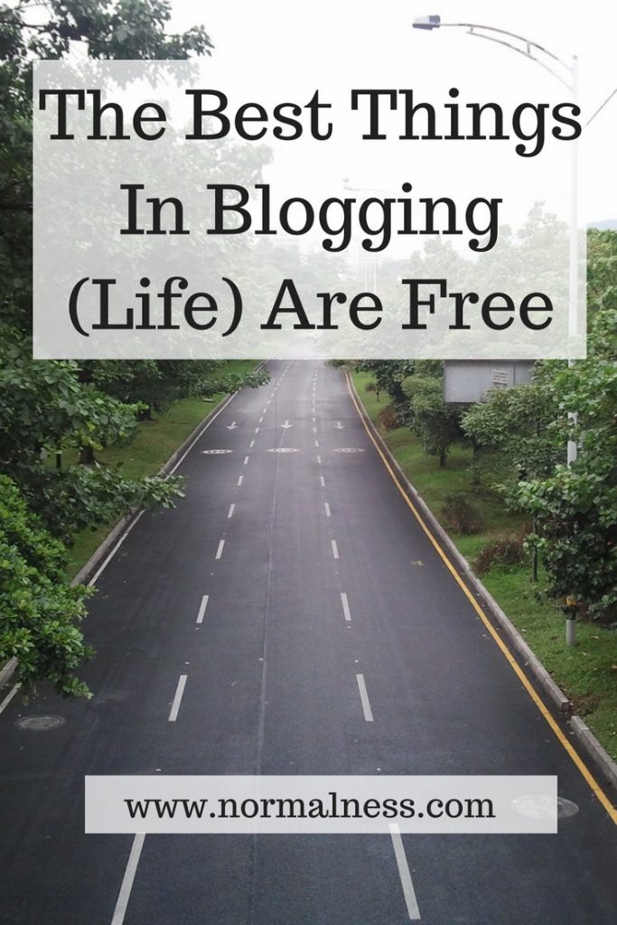 The Best Things In Blogging (Life) Are Free