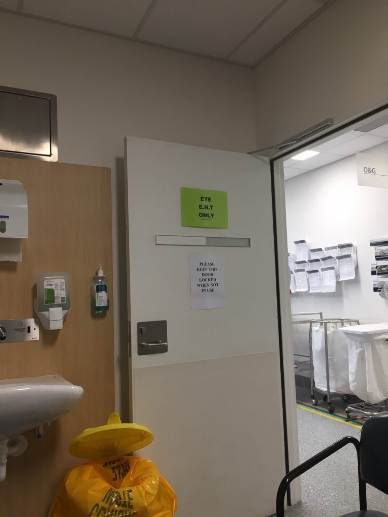 Emergency ENT room