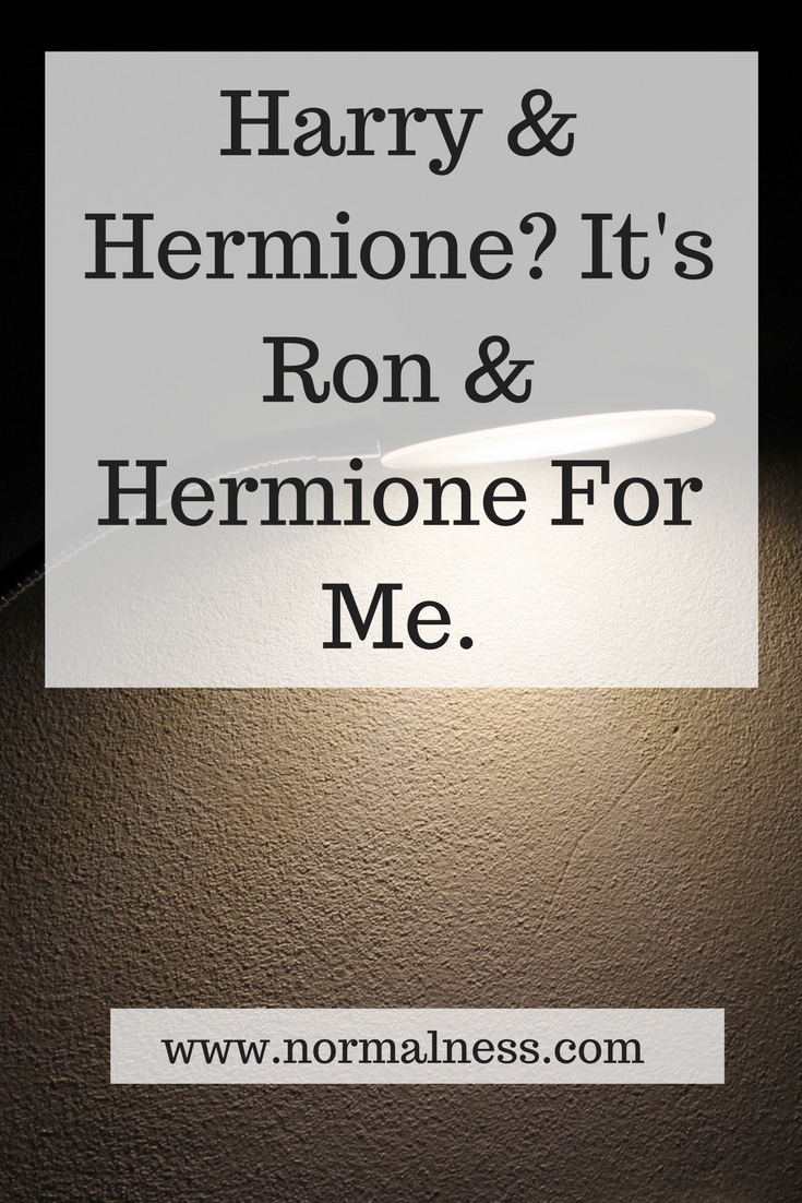 Harry & Hermione? It's Ron & Hermione For Me.