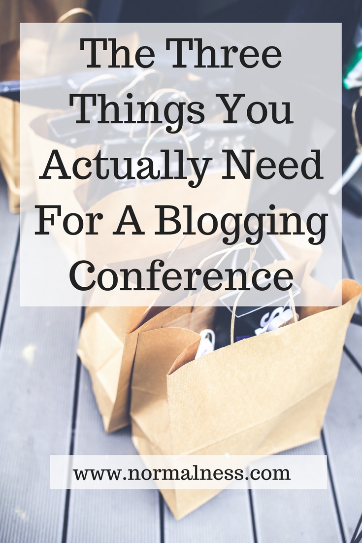 The Three Things You Actually Need For A Blogging Conference