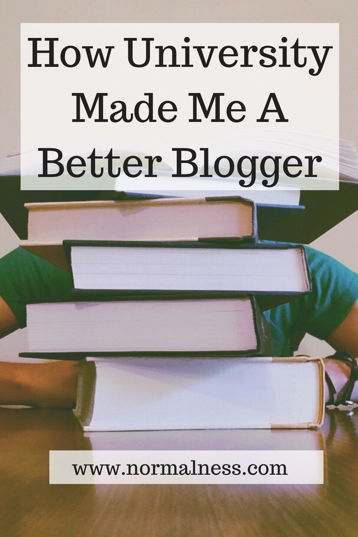 How University Made Me A Better Blogger