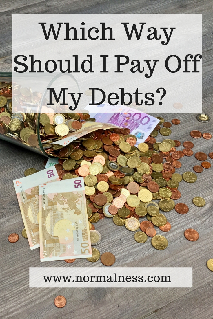 Which Way Should I Pay Off My Debts?