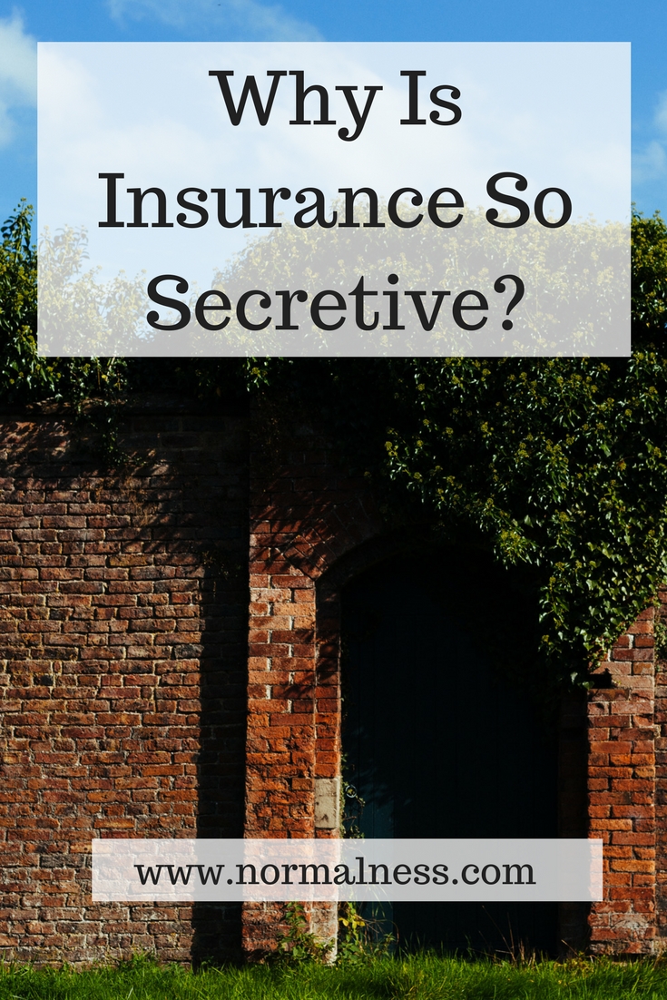 Why Is Insurance So Secretive?