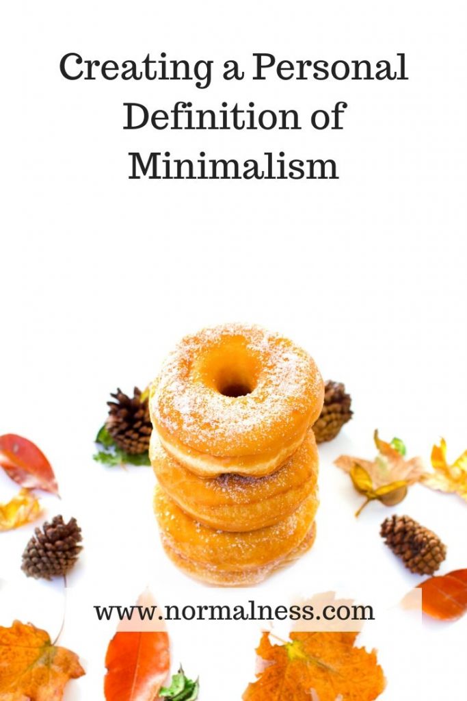 Creating a Personal Definition of Minimalism