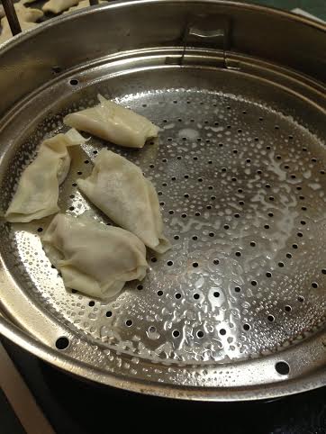 dumplings steaming
