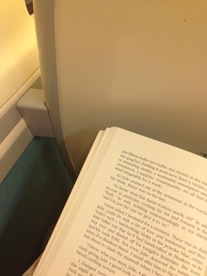 reading on the train