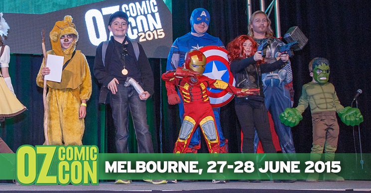 Oz Comic Con Melbourne Kids Cosplay